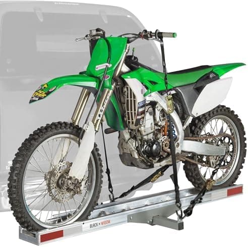 Rage Powersports Black Widow Steel Motorcycle Carrier - Main product photo