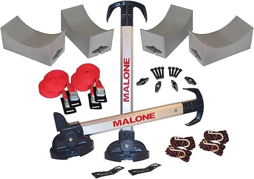 Malone Malone Stax Pro 2 Universal Car Rack Folding Kayak Carrier