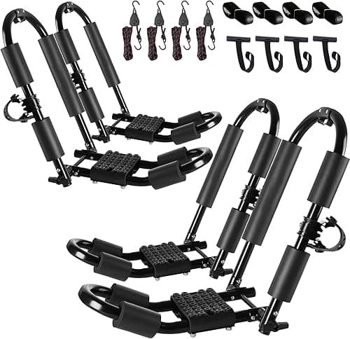 Malone Stax Pro 2 Universal Car Rack Folding Kayak Carrier - Image 3